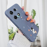 เคส PMP สำหรับ Infinix Note 30 Note 5G Infinix Note 30 Pro การ์ตูน NASA Space NASA Americaut เคสโทรศัพท์ดีไซน์ปลอกซิลิโคนน้ำลายขอบสี่เหลี่ยมเคสกล้องคลุมทั้งหมด