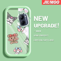 เคส JIUMOO สำหรับ Realme C33 C33 2023 C35 C55 Narzo N55 Narzo Narzo 50A Prime Case เคสกันกระแทกกรอบเคสใส่ Tpu น่ารัก