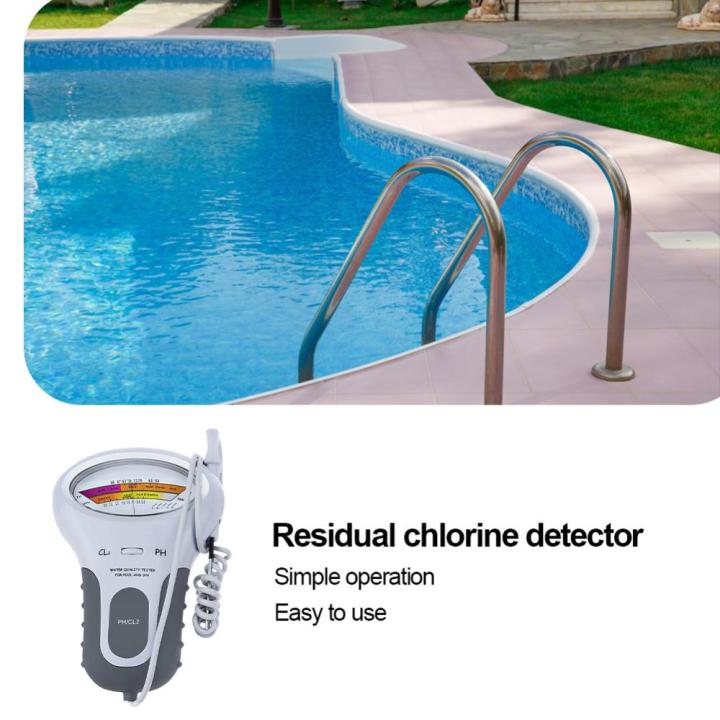เครื่องวัดค่า-ph-คลอรีน-cl2การวัดระดับ-cl2ของมืออาชีพระดับตัวทดสอบมิเตอร์การตรวจสอบน้ำสำหรับสปาสระว่ายน้ำ