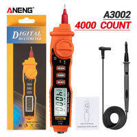 [ส่งจากไทย] ♬ ANENG A3002 มัลติมิเตอร์แบบดิจิตอลแบบไม่สัมผัส เครื่องทดสอบไฟฟ้ามือถือ ACV / DCV