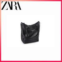 ♥Zara กระเป๋าสะพายไหล่ ทรงบักเก็ต ขนาดใหญ่ จุของได้เยอะ เข้ากับทุกการแต่งกาย สําหรับผู้หญิง