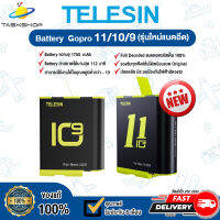 ?รุ่นใหม่แบตอึด? TELESIN Battery แบตเตอรี่เสริม รองรับ GoPro Hero11/10/9 รับประกัน 6 เดือน