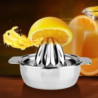 （HOT NEW） StainlessLemonJuice Squeezer Blender Juicer Maker HandPressHousehold Small Juice Extractor 25