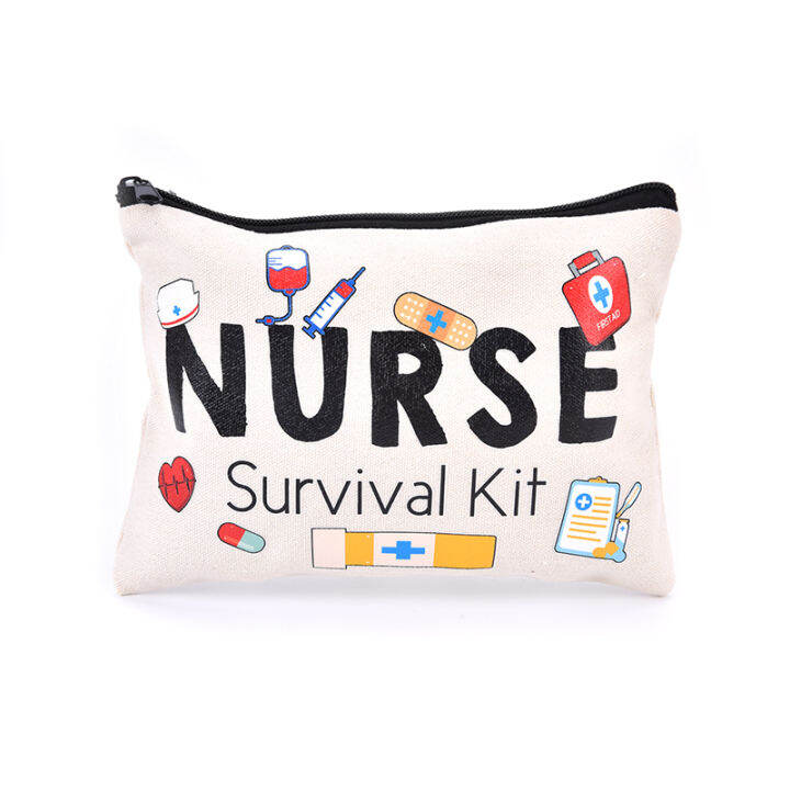 nansouf-พยาบาลสัปดาห์คริสต์มาสจบการศึกษาวันเกิดครู-survival-kit-makeup-bag