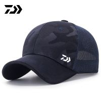 ✁﹉ 2023 Daiwa Quick Dry Sports Hat Lightweight Breathable Soft Outdoor Run Cap Men 39;s Sun Caps for Tennis Golf Baseball Fishing Hats