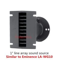 1PC Tweeter Speaker Horn DJ Line Array Wave Guide 1" Throat Aluminium LA-WG10 For Car HiFi Home Theater Professional Audio