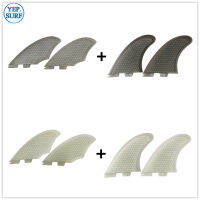 Surfboard Double Tabs 2 Fins TWIN FIN+Keel Fin Double Tabs 2 Fin Set Sell Surf White Color Black color