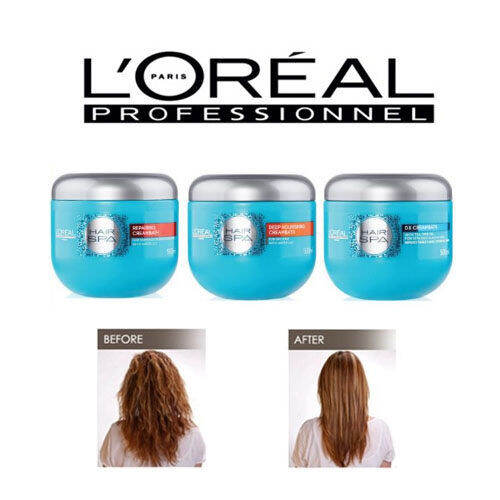 loreal-hair-spa-ลอรีอัล-แฮร์สปา-ครีมบาธ-500-มล-มี-3-สูตร-สำหรับ-ผมแห้งเสียมาก-ชี้ฟู-ดีท๊อกซ์-ใช้แทนครีมนวด-หรือ-ใช้อบไอน้ำ