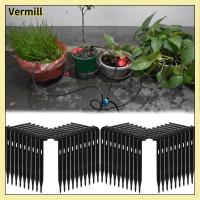 VERMILL 10/20/30/50/100/Pcs รดน้ำดอกไม้ เรือนกระจก ไมโครดริปเปอร์ รดน้ำสวน Arrow Dripper ชลประทานน้ำหยด ตัวส่งสัญญาณ สายยาง 3/5 มม.