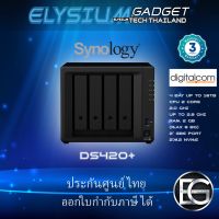 Synology DS420+ 4-Bay Dual Core 2.0GHz ประกันศูนย์ Digitalcom