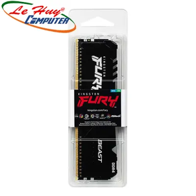 Ram Máy Tính Kingston Fury Beast RGB 32GB (1x32GB) 3200MHz DDR4 (KF432C16BBA/32)