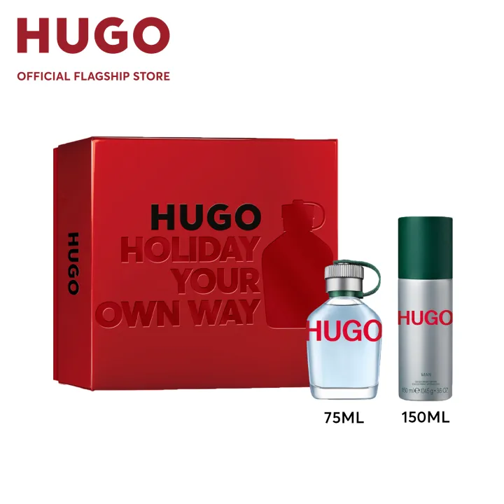 HUGO Man Fragrance Sets (HUGO Man Eau de Toilette 75 ML + HUGO Man