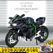 Xe Đồ Chơi Trẻ Em Bằng Hợp Kim Ducati Kawasaki H2R Big Devil Mô Hình Mô