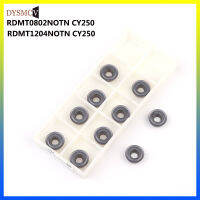 10ชิ้น RDMT1204MOTN CY250 100 ฮิตาชิเดิมคาร์ไบด์ใบมีดเปลี่ยนเครื่องมือกลึงเครื่องมือจัดส่งฟรี