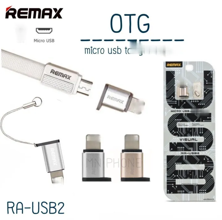 Remax Otg Remax Micro Usb To Ip Lazada Co Th