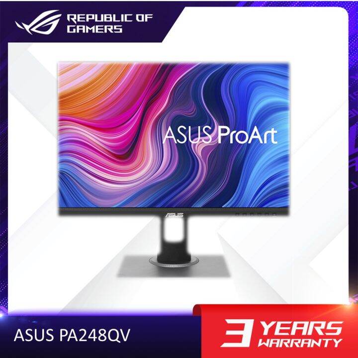 ASUS ProArt Display PA248QV Professional Monitor – 24.1-inch, 16:10 ...