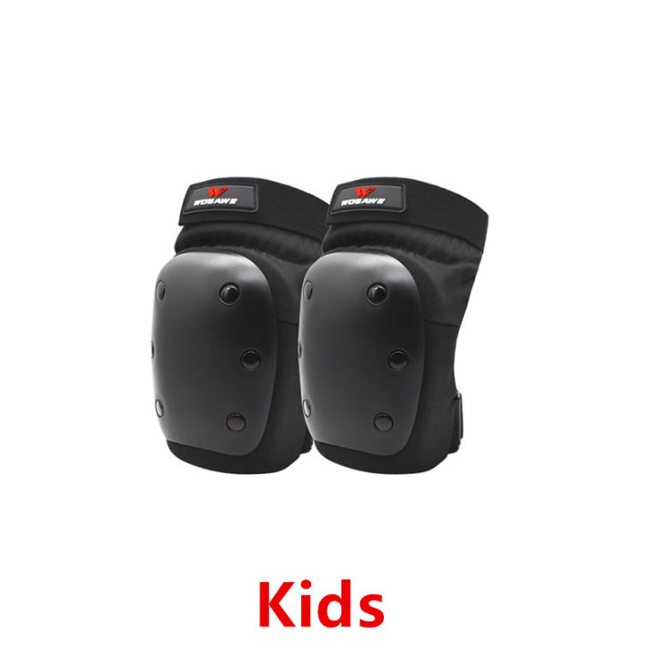 2021WOSAWE Adult Children Kids Knee Protector Roller Skating Ski Skateboard Motorcycle Anti-fall EVA Protective Knee Protection Pads