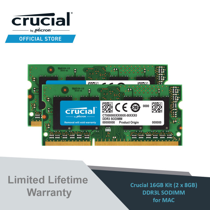 SODIMM Crucial [CT16G4SFRA32A] — Specifications