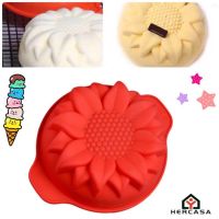 Flower Cake mold, Soap mold, Dessert, Ice cream ดอกทานตะวัน พิมพ์ซิลิโคนสำหรับทำ วุ้นกะทิ คัพเค้ก ขนมไทย แม่พิมพ์วุ้น อุปกรณ์เบเกอรี่ พิมพ์วุ้นซิลิโคน