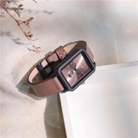 ins niche high-looking watch female student belt square retro style fashion versatile forest style simple high-end sense