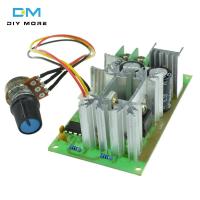 Diymore 1200 วัตต์ 20a Pwm Dc Dcควบคุมความเร็วมอเตอร์ 10 โวลต์-60 โวลต์ปรับสวิทช์ควบคุมความเร็ว 12 โวลต์ 24 โวลต์พัดลมมอเตอร์ควบคุมความเร็วGoverner