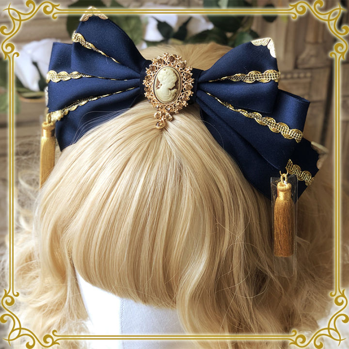 original-hand-made-gorgeous-golden-lolita-tassel-headband-japanese-kimono-headdress-hair-accessories-hair-bows