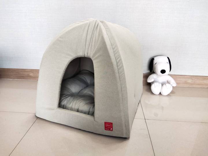 ที่นอนโดมสัตว์เลี้ยง-2-in-1-บ้านน้องหมา-น้องแมว-แคมปิ้งโดม-barkshop