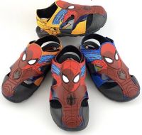 รองเท้าแตะรัดส้นเด็กลาย Spider-Man ลิขสิทธิ์แท้ ขนาดเด็กเล็ก (คละสี แดง -เขียว- กรม -ฟ้า -ส้ม)