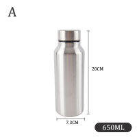 650-1000Ml ขวดน้ำกีฬาสแตนเลสเก็บความร้อนแก้ว Leak_Proof Thermoเครื่องสำอางค์