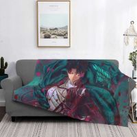 Attack On Titan Fanart ( Version 2 / 5 ) All Sizes Soft Cover Blanket Home Decor Bedding Attack On