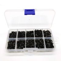 250/500pcs countersunk flat head phillips small mini screw set M2 M2.5 M3 carbon steel computer notebook laptop screws kit