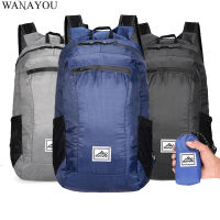 15L Folding Backpack,Ultralight Outdoor Sport Bag,Waterproof Foldable Storage Backpack Portable Camping Travel Hiking Rucksack