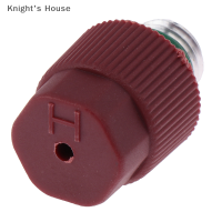 Knights House วาล์วบริการ A C อะแดปเตอร์พอร์ต R-134a ด้านสูงพร้อมแกนวาล์วที่ถอดเปลี่ยนได้ M12 X 1.5เกลียวอุปกรณ์เครื่องปรับอากาศ