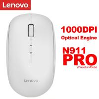 Lenovo N911 Pro Wireless Silent Mouse with 2.4 GHz 1000DPI Opitical Engine Mouse for Laptop Computer Windows 10 8 7 Basic Mice