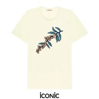 iCONiC STAWY T-SHIRT #2764 เสื้อยืด ปักลาย ผลไม้ เสื้อยืดผญ เสื้อแฟชั่น เสื้อแฟชั่นผญ เสื้อออกงาน เสื้อทำงาน เสื้อไฮโซ