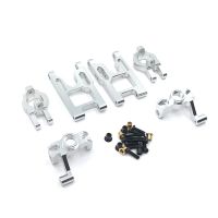 Metal Steering Blocks C-Hub Carriers Front Arm for Wltoys 12428 12423 12427 FY-01 FY-02 FY-03 1/12 RC Car Parts