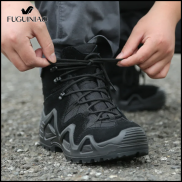 Fuguiniao Men s Tactical Military Training Boots Outdoor Camping Hiking