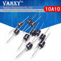 10ชิ้นไฟฟ้าตามแนวแกน Rectifier ไดโอด10A10 R-6กรมทรัพย์สินทางปัญญา10A 1000โวลต์10a10