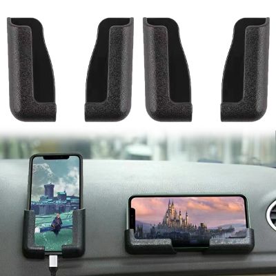 Self-Adhesive Dashboard Phone Mount Holder Car Phone Holder Universal Car Simple Mobile Phone Bracket Interior Accessories