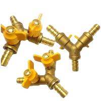 ◄ Y-shaped three-way valve brass gas three-way joint gas pipe gas distribution switch liquefied balloon valve