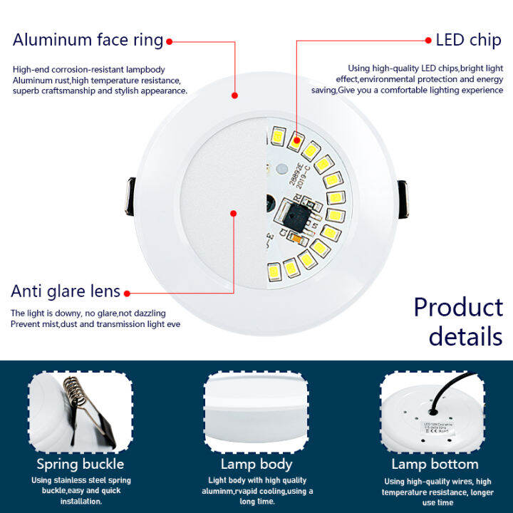 6pcslot-led-downlight-3w-5w-7w-9w-12w-15w-ac220v-240v-warm-cold-white-recessed-led-lamp-spot-light-led-bulb-for-bedroom-kitchen