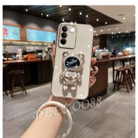 คลังสินค้าพร้อม Softcase สำหรับ VIVO V29 5G VIVOV29 2023ใหม่เคสโทรศัพท์พร้อม3D น่ารักน่ารักนักบินอวกาศที่ตั้งรูปหมีผู้ถือเคสสมาร์ทโฟนดาว