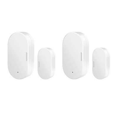 2Pack Tuya ZigBee Smart Window Door Gate Sensor Detector Smart Home Security Notification Alarm for Alexa Google Home