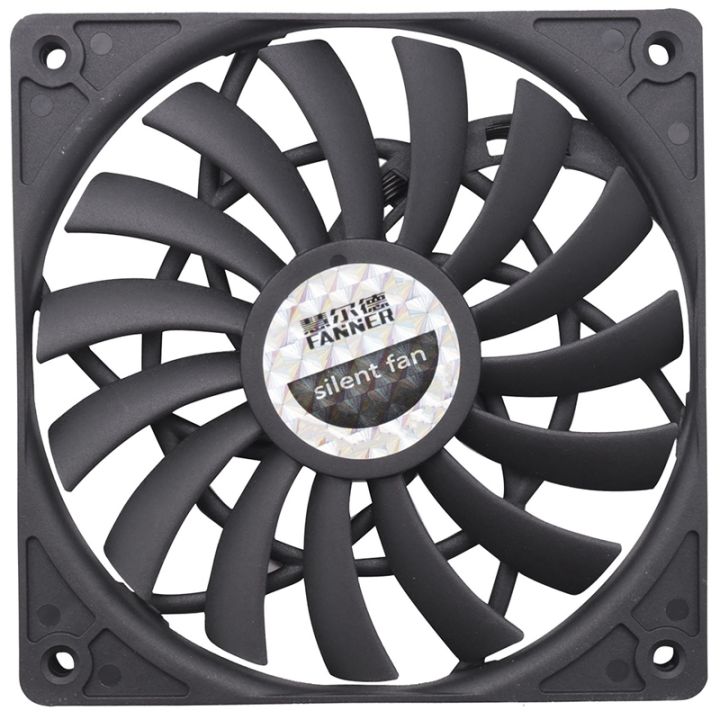 Thin 12mm Thickness 120X120X12mm 12V Desktop Computer Host Quiet Fan