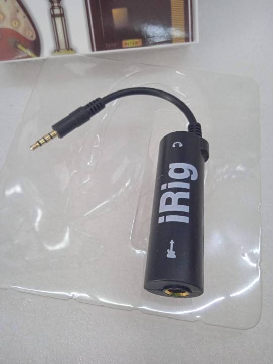 irig-guitar-to-iphone-แจ็ค3-5mm-ตัวผู้-to-6-5mmตัวเมีย-ตัวแปลงกีต้ากับมือถือ-เครื่องเสียง-สายแปลงเสียง-ตัวแปลงเสียง-สัญญานดีแข็งแรงทนทาน