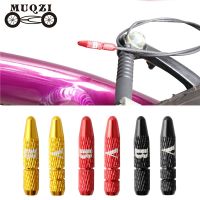 【YF】♘┇  MUQZI Cable End Cap Shift Brake Inner Tips Shifter Wire Crimps MTB Road Aluminum Alloy Parts