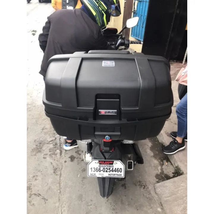 SEC 47 L TOP BOX AND RAVEN BRACKET SET | FOR HONDA CLICK | Lazada PH