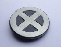 Black and Sliver X man Superhero Belt Buckle