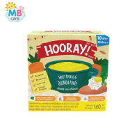 MBcare Hooray อาหารเสริมเด็กพร้อมทาน รสมันเทศ และควินัวบด (สำหรับเด็ก 10 เดือน) 140g (กรุณาสอบถามสต็อคก่อน)