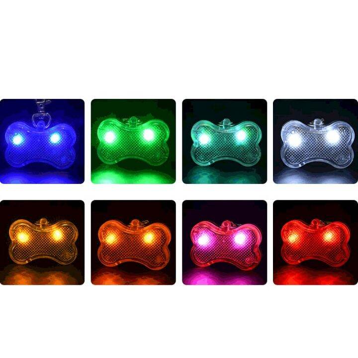 led-dog-cat-collar-จี้เรืองแสง-night-safety-leads-สร้อยคอ-luminous-bright-decor-สำหรับสุนัข-night-light-flashlight